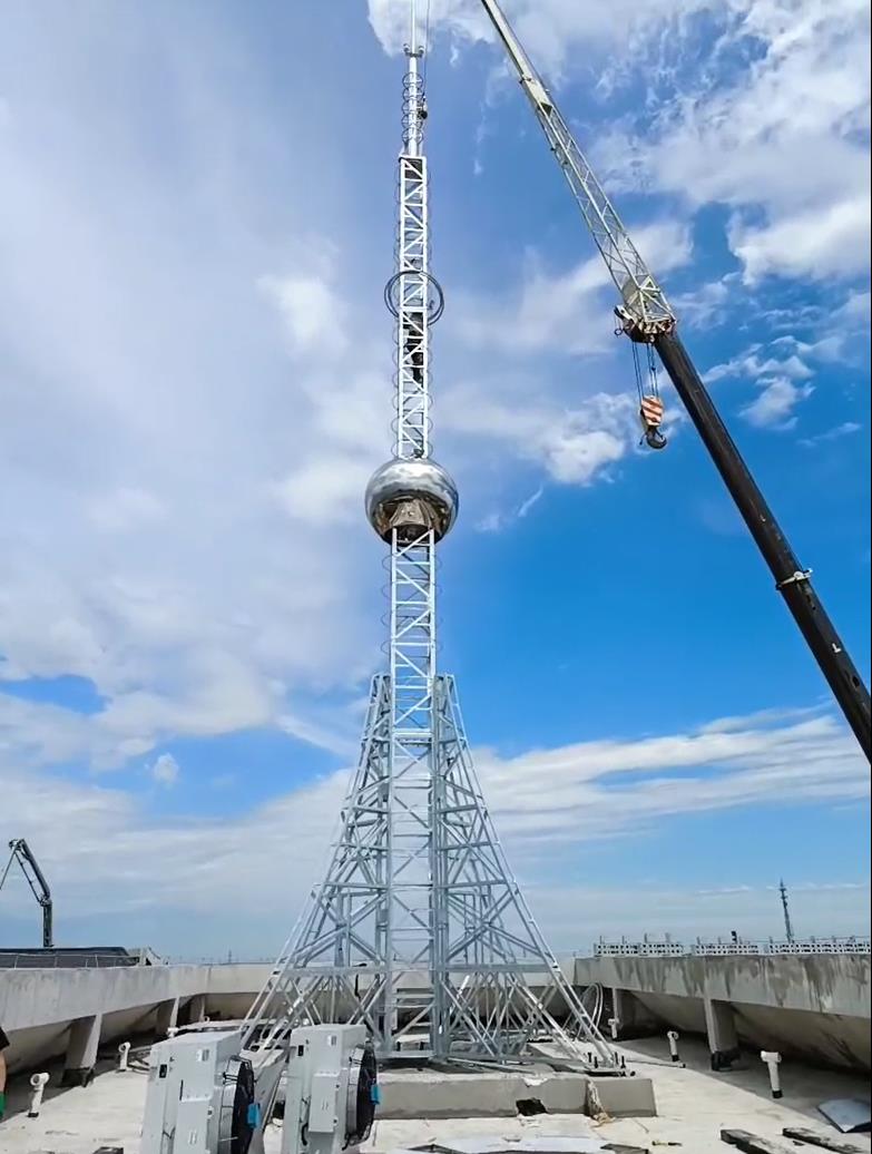 公安局楼顶景观塔案例